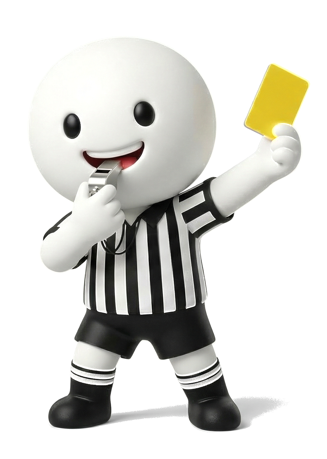 GameOn referee mascot